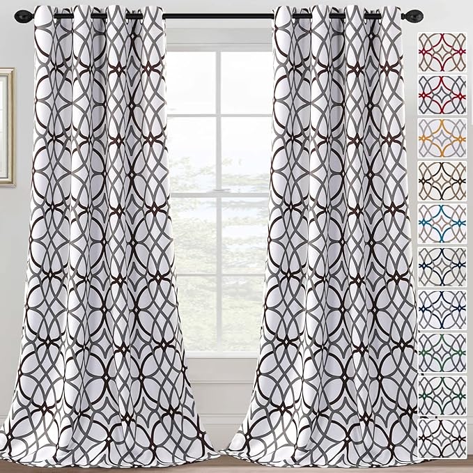 H.VERSAILTEX Blackout Curtains 96 inch Length 2 Panels Set Thermal Curtains & by HVERSAILTEX