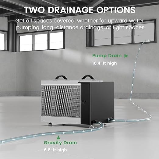 Waykar 125 Pint Crawl Space Dehumidifier - Image 5