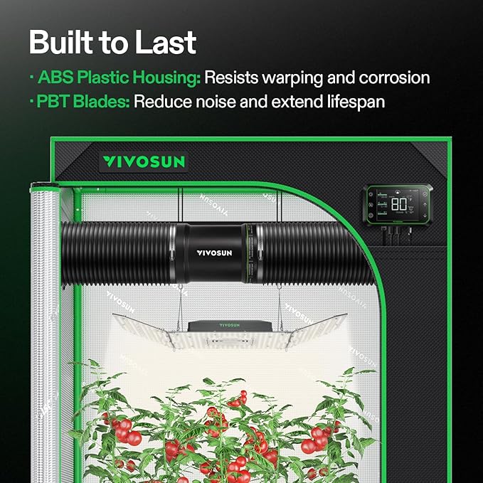 VIVOSUN 4” Inline Booster Duct Fan - Image 6