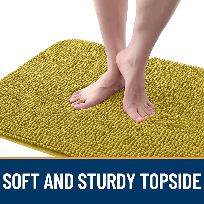 OLANLY Dog Door Mat for Muddy Paws 44x24, Absorbs Moisture and Dirt, Absorbent - Image 4