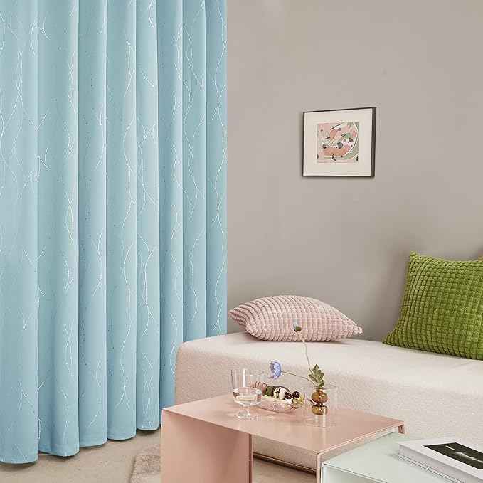 Deconovo Blackout Curtains, Thermal Insulated Soundproof Grommet Drapes - Image 5