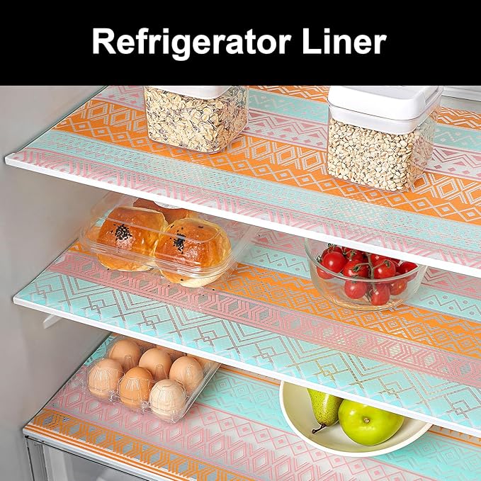 Cooyes Shelf Drawer and Cabinet Liner, Washable Oil-Proof Shelf Liners - Image 6