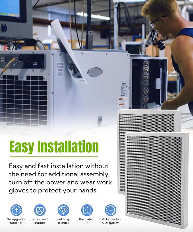 2 Packs 5443 Dehumidifier Filter 10″x12″x1″ Fits - Image 5
