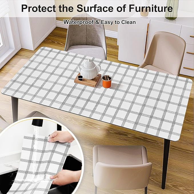 Drawer and Shelf Liner for Kitchen Cabinet, Non-Adhesive Cabinet Liner 12in x - Image 6