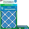 Filterbuy 16x36x1 Air Filter MERV 13 Optimal Smoke & Allergy Defense, by Filterbuy