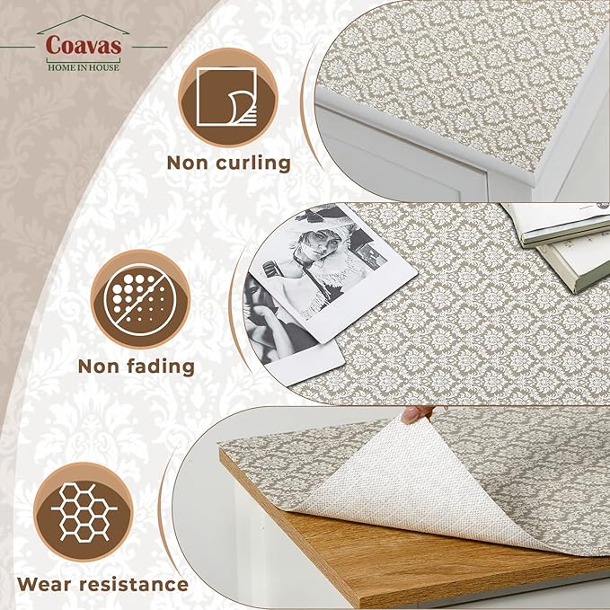 Coavas Extra Grip Thickened Shelf and Drawer Liner - Image 8