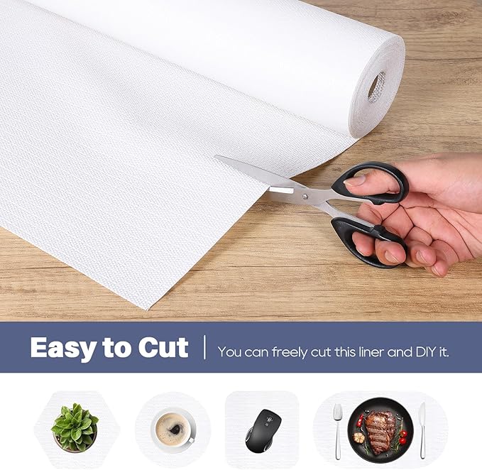 Drawer Liner, Shelf Liners for Kitchen Cabinet Waterproof & Oil-Proof Cupboard - Image 3