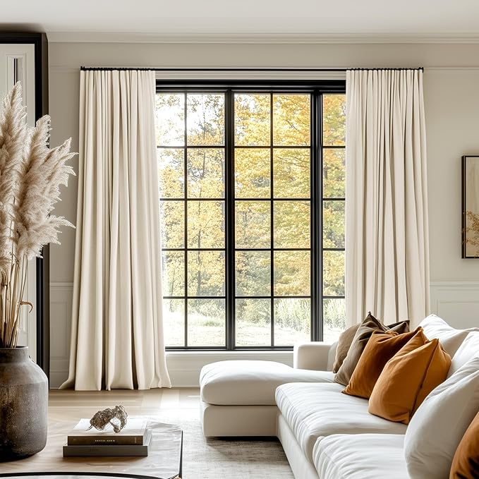 INOVADAY Thermal Sliding Door Curtains 100% Blackout Curtains - Image 2