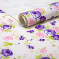 12" W x 120" L Floral Drawer and Shelf Liner by DwellAid