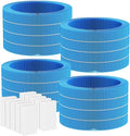4 Pack Humidifier H35i Wick Filter Replacement Compatible by Cabiclean