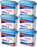 Vacplus Moisture Absorbers 6 pack, Portable Humidity Absorber Boxes by Vacplus