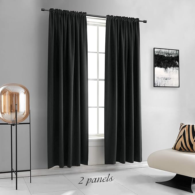 DONREN 99% Blackout Curtains for Bedroom - Image 5