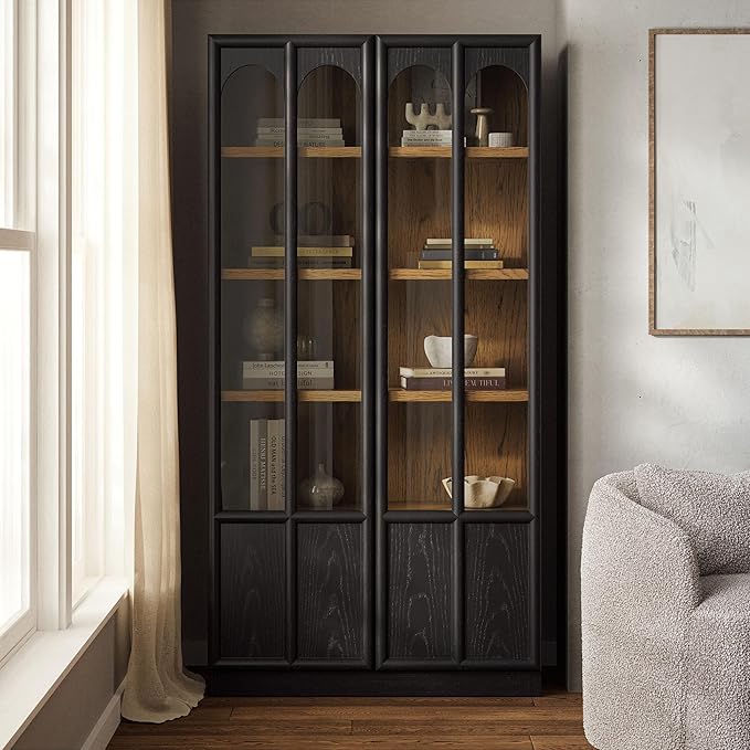 Modway Anwen 79" Wood Display Cabinet - Image 2