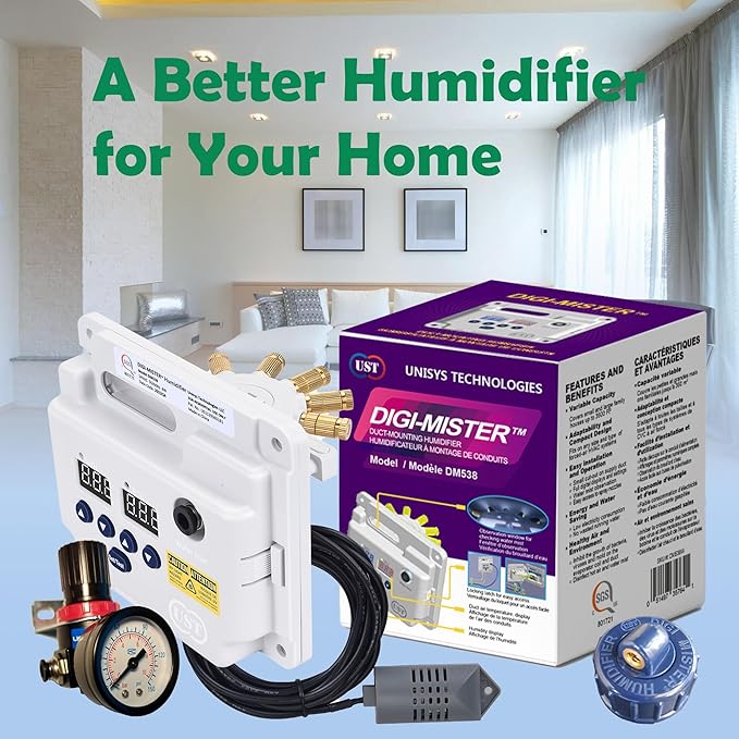 Evaporative Duct Mounted Whole House Furnace Humidifier - Image 2