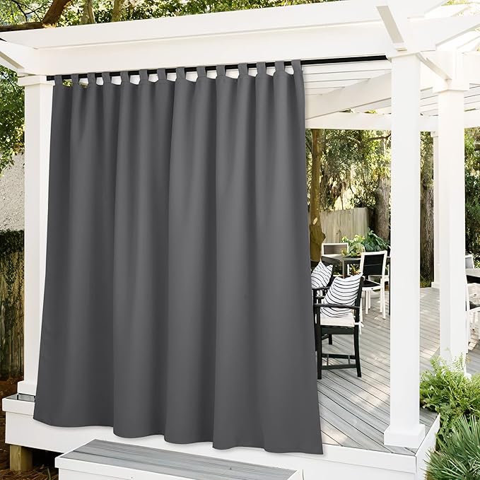 RYB HOME Extra Wide Outdoor Curtains by RYBHOME