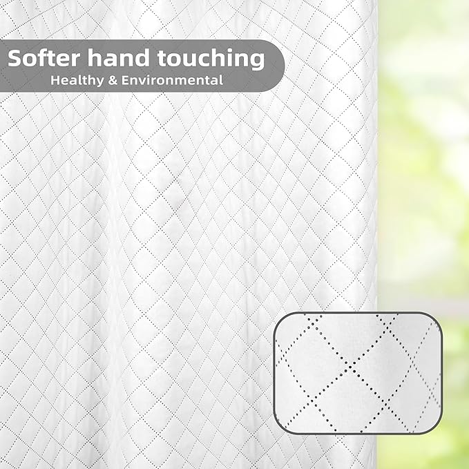 DriftAway Soundproof Thermal Insulated Quilted Curtain Liners - Image 3