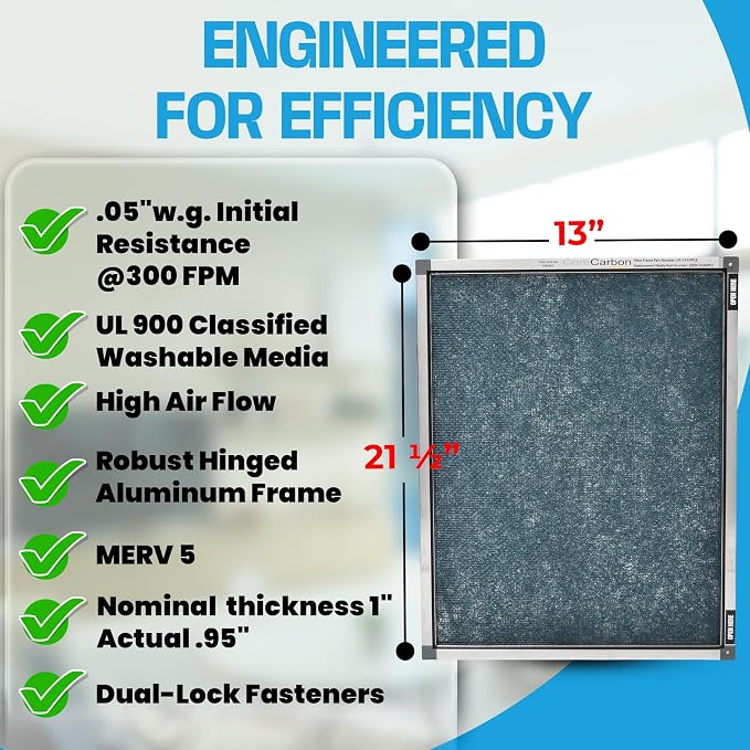 13 x 21 1/2 x 1 Air Filter Frame - Image 2