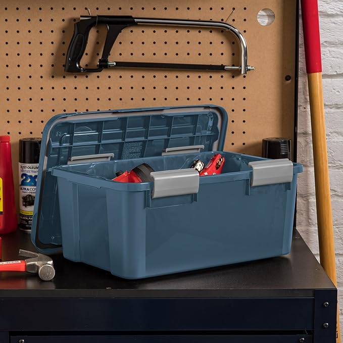 IRIS USA WeatherPro 19 Qt Eco-Friendly Storage Bins - Image 6