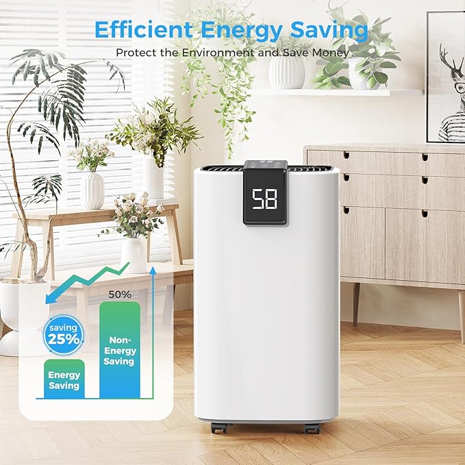 4000 sq.ft Dehumidifier for Basement, Trazico 45 Pint Dehumidifiers for Home - Image 8
