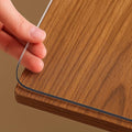 NECAUX 12 x 16 Inch 1.5mm Thick Clear Table Protector, Plastic Tablecloth PVC by NECAUX