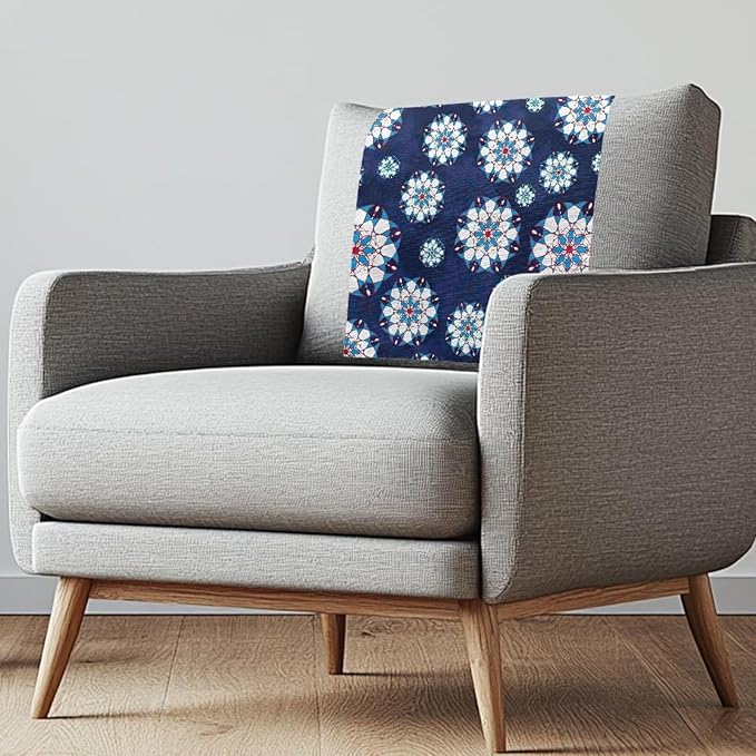 Mandala Recliner Headrest Protector Washable Sofa Protective Cover Wear by Unknown