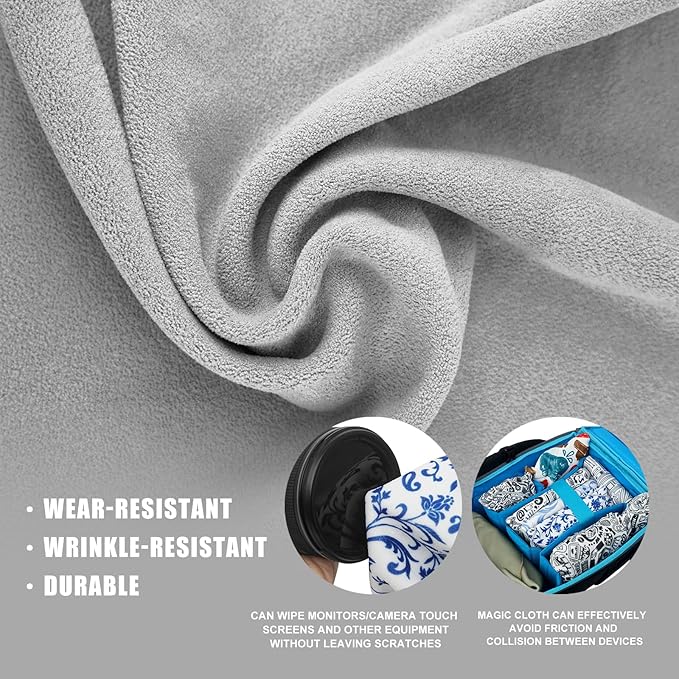 11.8 in Camera Wrap with Pouch, Lens Protective Wrap, Anti-scratch Anti-dust - Image 2