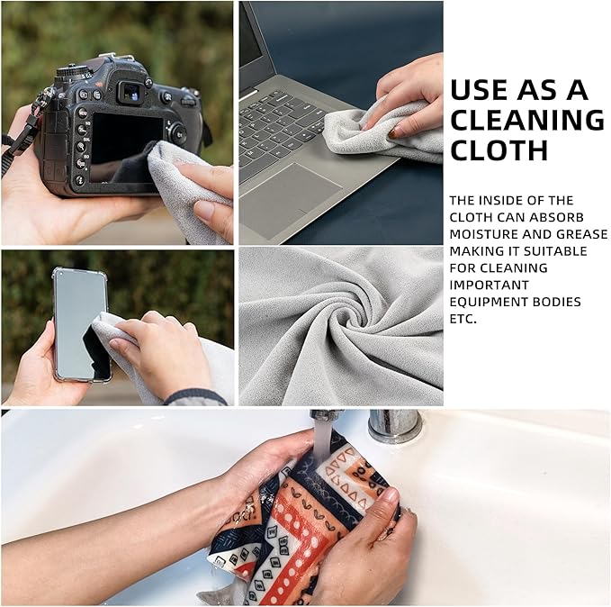 Camera Wrap, Anti-Scratch Protective Wrap, Lens pouche, Magic Self-Adhesive - Image 6