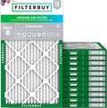 Filterbuy 15x30x1 Air Filter MERV 8 Essential Dust & Allergy Defense, by Filterbuy