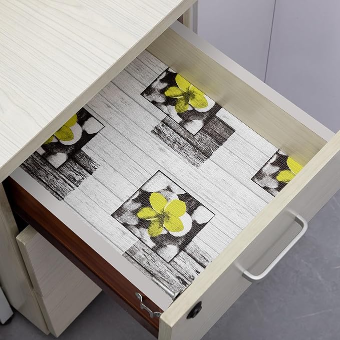 Non Adhesive Shelf Liner 12" W x 240" L Kitchen Drawer Liner Pantry Liner - Image 3