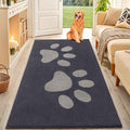 Smiry Dog Door Mat for Muddy Paws, Absorbs Moisture and Dirt, Low-Profile by Smiry