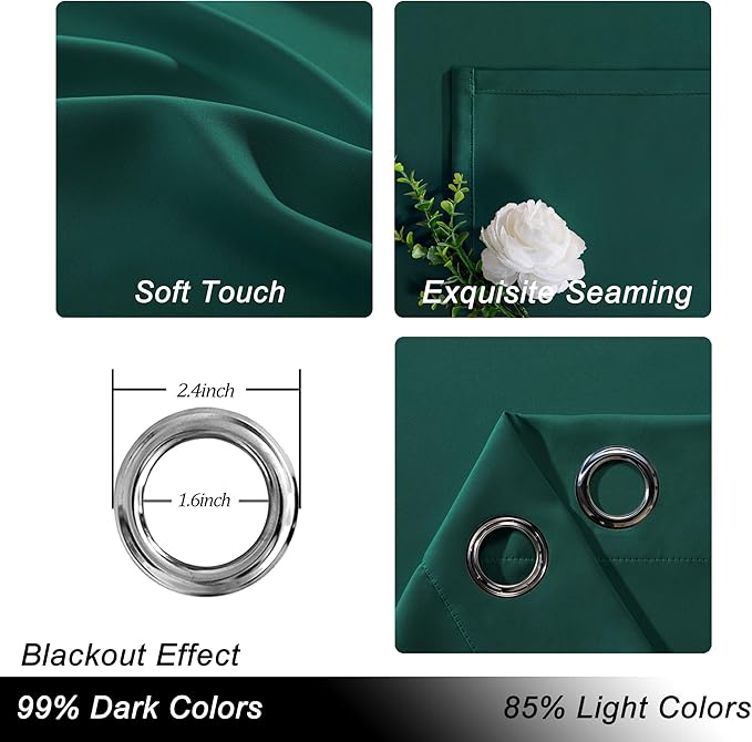 Hiasan Sliding Glass Door Blackout Curtains - Image 2