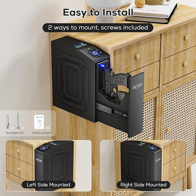 Biometric Gun Safe for Handgun - Image 3