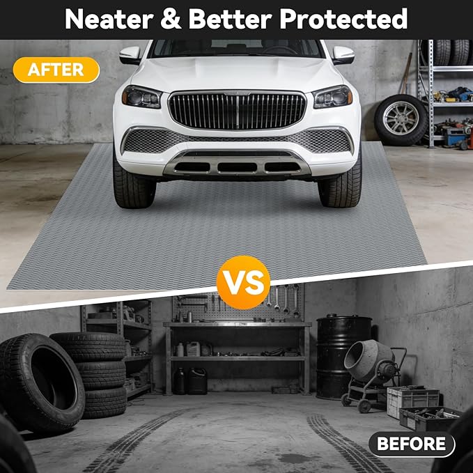 10x20 FT Garage Floor Mat, 2.8mm Thickened Flooring Roll - Image 4
