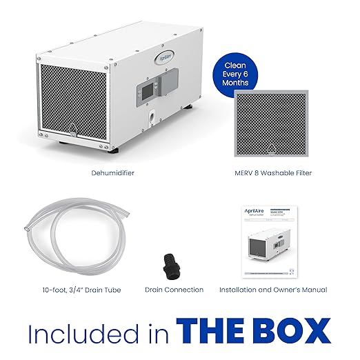AprilAire E050 Dehumidifier – Compact, 50 PPD - Image 5
