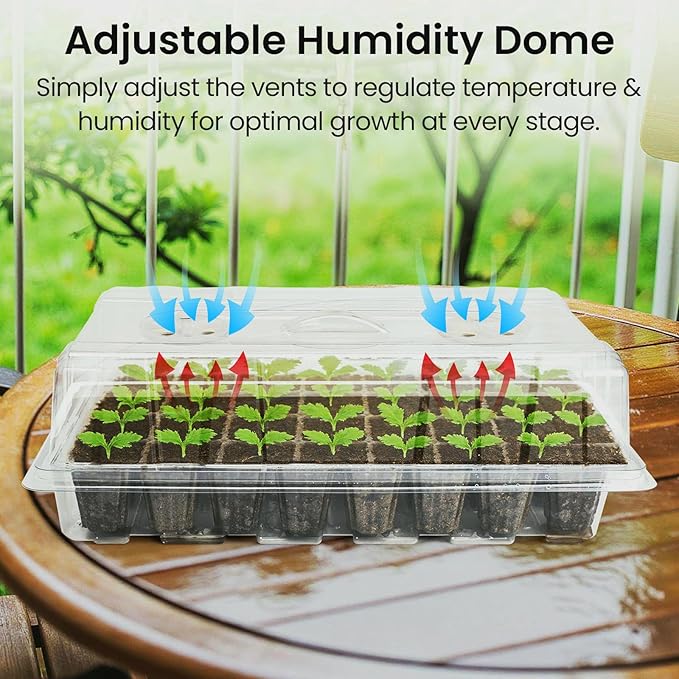Bonviee 2-Pack Seed Starter Tray - Image 4