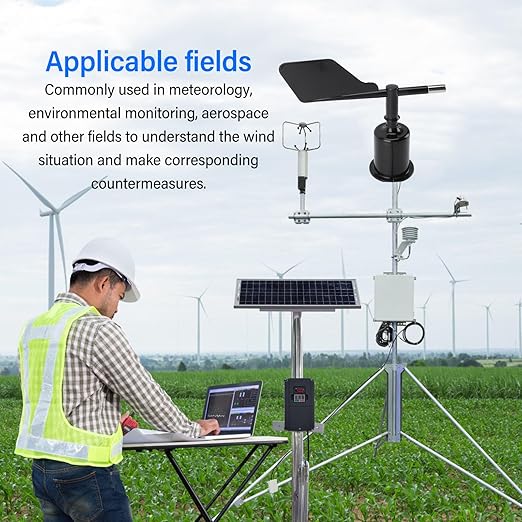 360 Degree Wind Direction Sensor, Wind Direction Transmitter, High Accuracy Vane - Image 8