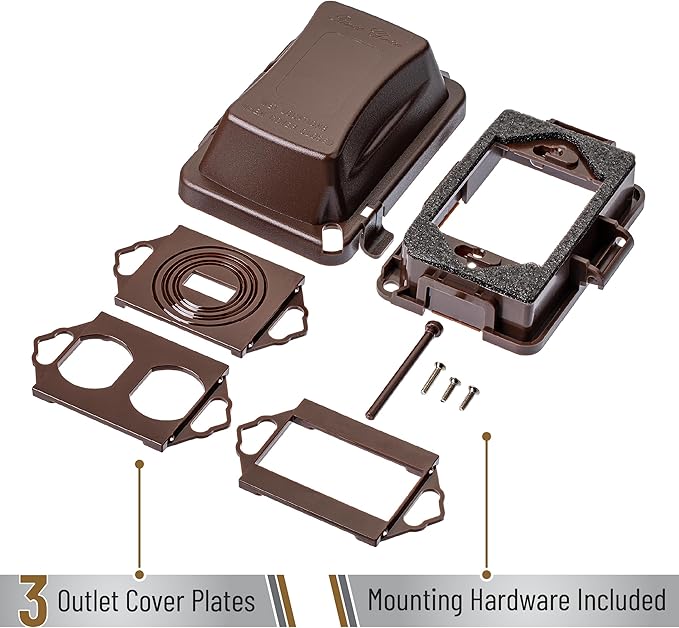 Bates- Weatherproof Electrical Outlet Cover, Outdoor Plug Cover, Outlet Cover - Image 5