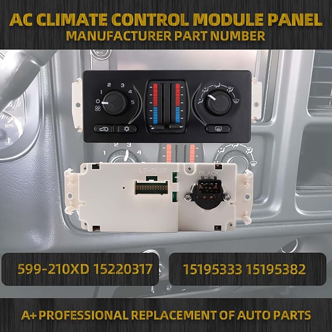 Dasbecan 599-210XD AC Control Panel Compatible - Image 2