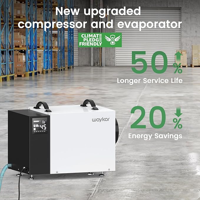 Waykar 125 Pint Crawl Space Dehumidifier - Image 6