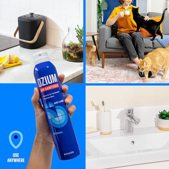 Ozium 8 Oz. Air Sanitizer & Odor Eliminator - Image 4