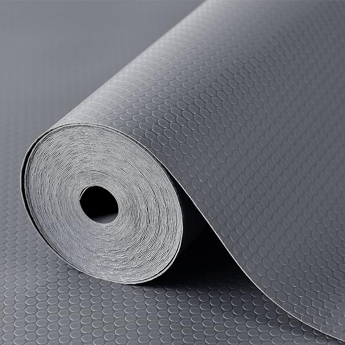 Shelf Liners for Kitchen Cabinets Non Adhesive，Drawer Liner Non-Slip，Waterproof by StaHom