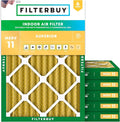 Filterbuy 30x32x2 Air Filter MERV 11 Superior Pet & Allergy Defense, by Filterbuy