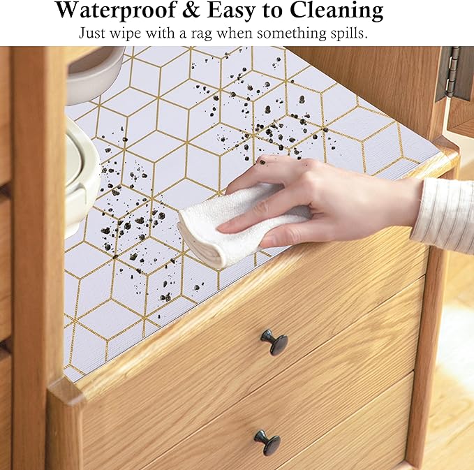 Shelf Liners for Kitchen Cabinets 20 Inch Wide X 20 Ft Non Adhesive Cabinet - Image 5