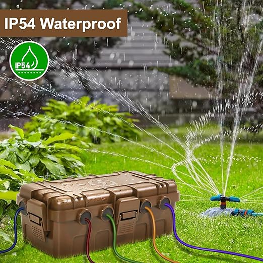 Outdoor Electrical Box Waterproof, OUTDSPLY Medium Outdoor Electrical Box w/ 6 - Image 2