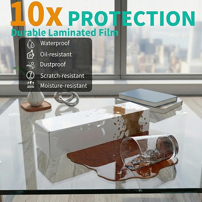 Laminated Trading Card Storage Box, Glossy White Cardboard Collector Box - Image 9