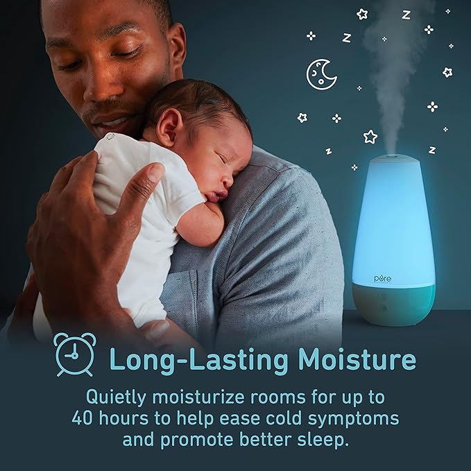 Pure Enrichment® PureBaby® 3-in-1 Whisper-Quiet Humidifier, Color Changing - Image 2