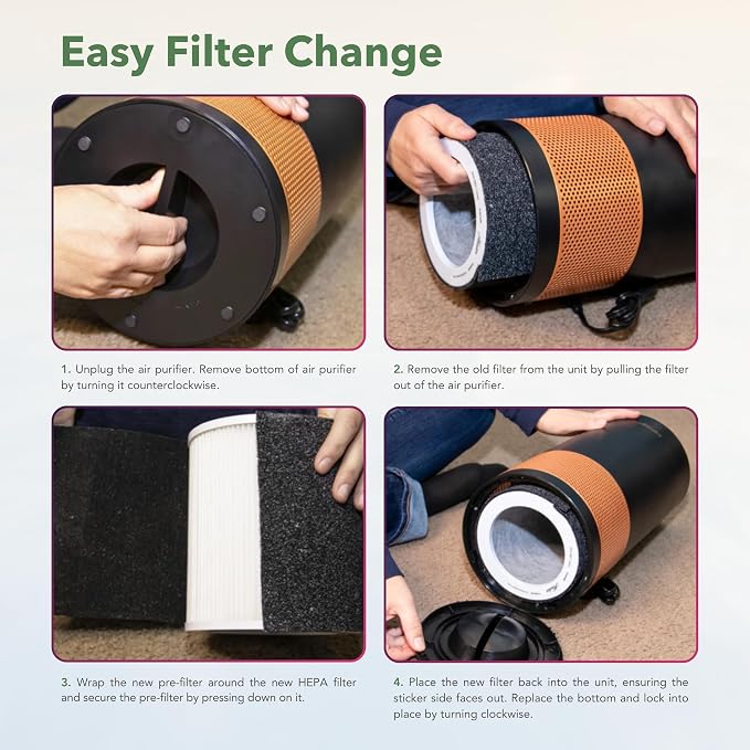 Hunter HP400 Round Air Purifiers - Image 7