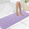 Smiry Luxury Chenille Bathroom Rugs 47x17, Extra Soft and Absorbent Shaggy Bath by Smiry