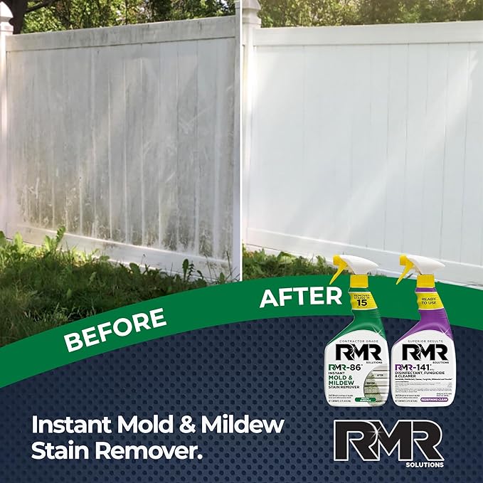 RMR Brands DIY Mold & Stain Remover Bundle, Complete Mold Killer & Mildew - Image 2