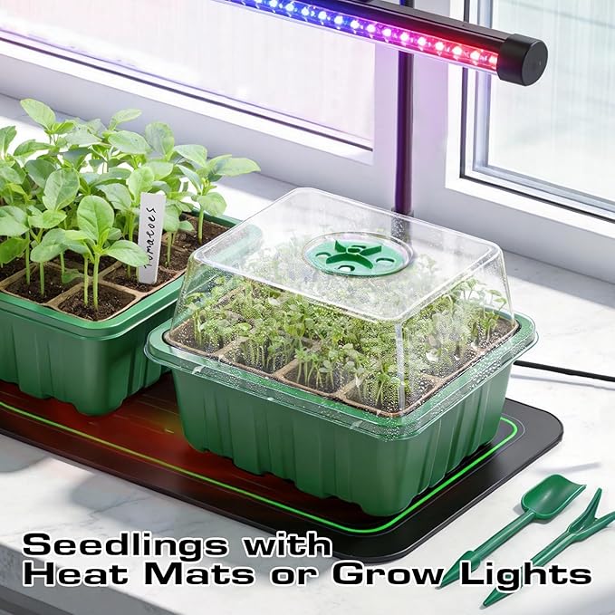 Seed Starter Tray Kit 10 Pack, Seed Starting Trays - Image 6